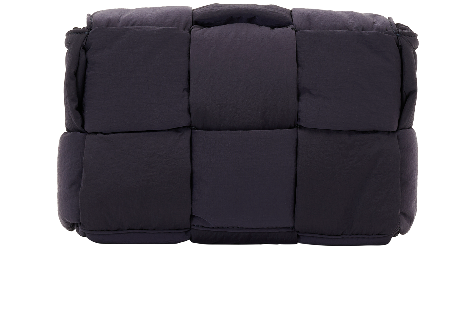 Padded Cassette Shoulder Bag, &pound;750, Handbags, Navy, Nylon, Back view